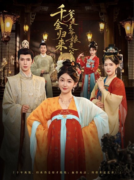 千金归来，爹是王爷娘是公主（80集）蔡承源＆张文璐 高清完整版